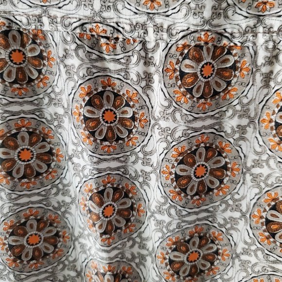 Vintage Geometric Print Dress, size 12 - Picture 3 of 4